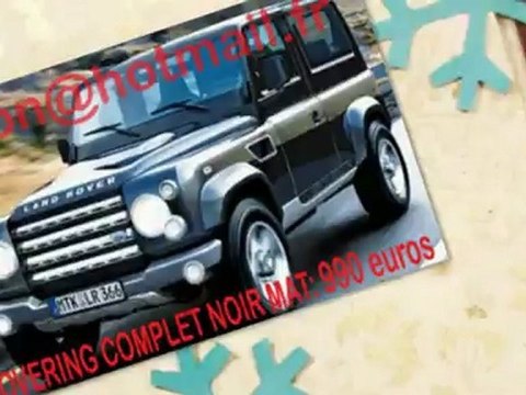 Land Rover Defender, Land Rover Defender, essai video Land Rover Defender, covering lancia Land Rover Defender, Land Rover Defender peinture noir mat