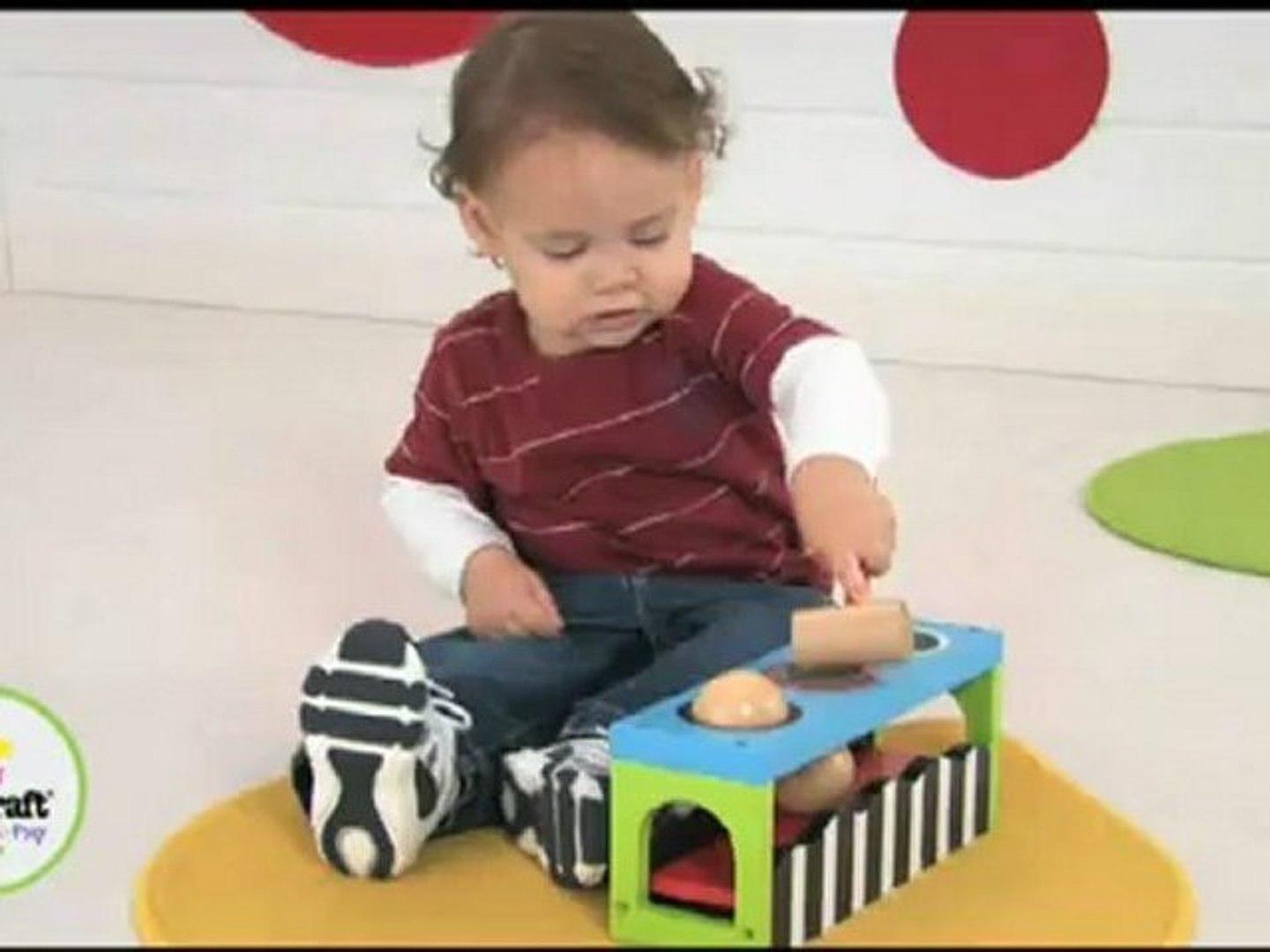 Kidkraft Pound Roll Bench Video Dailymotion