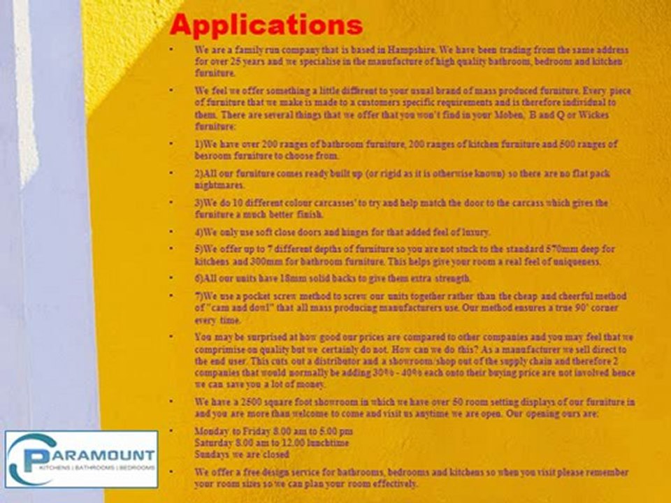 Electric showers, mixer showers, power shower