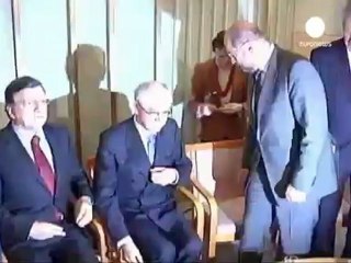 Protests as EU prepares to pick up Nobel Peace Prize