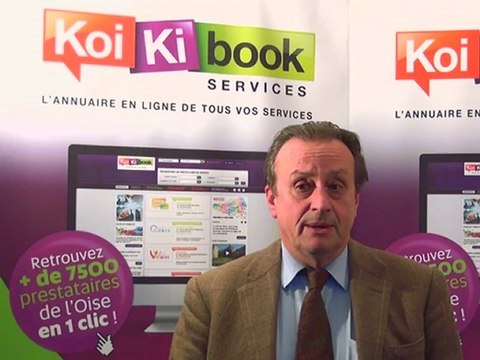 Présentation de KOIKIBOOK SERVICES par PHILIPPE ENJOLRAS, Président, CCI DE L OISE