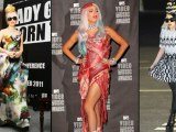 Lady Gaga Best Dressed Moments Till 2012 - Hollywood Style [HD]