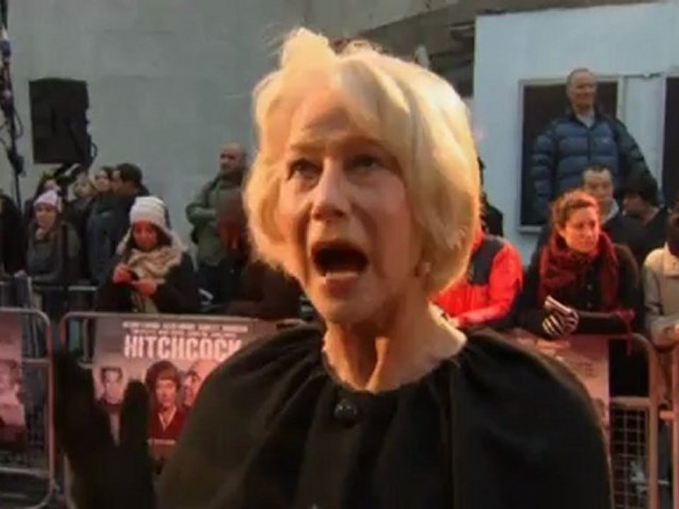 Anthony Hopkins and Helen Mirren at Hitchcock premiere