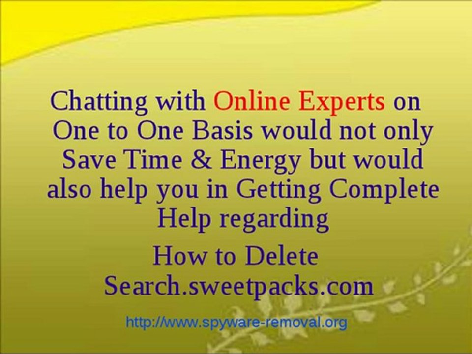 Remove Search.sweetpacks.com: Complete Instructions!