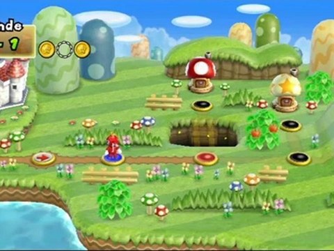 New Super Mario Bros. Wii - Monde 1 : Niveau 1-1