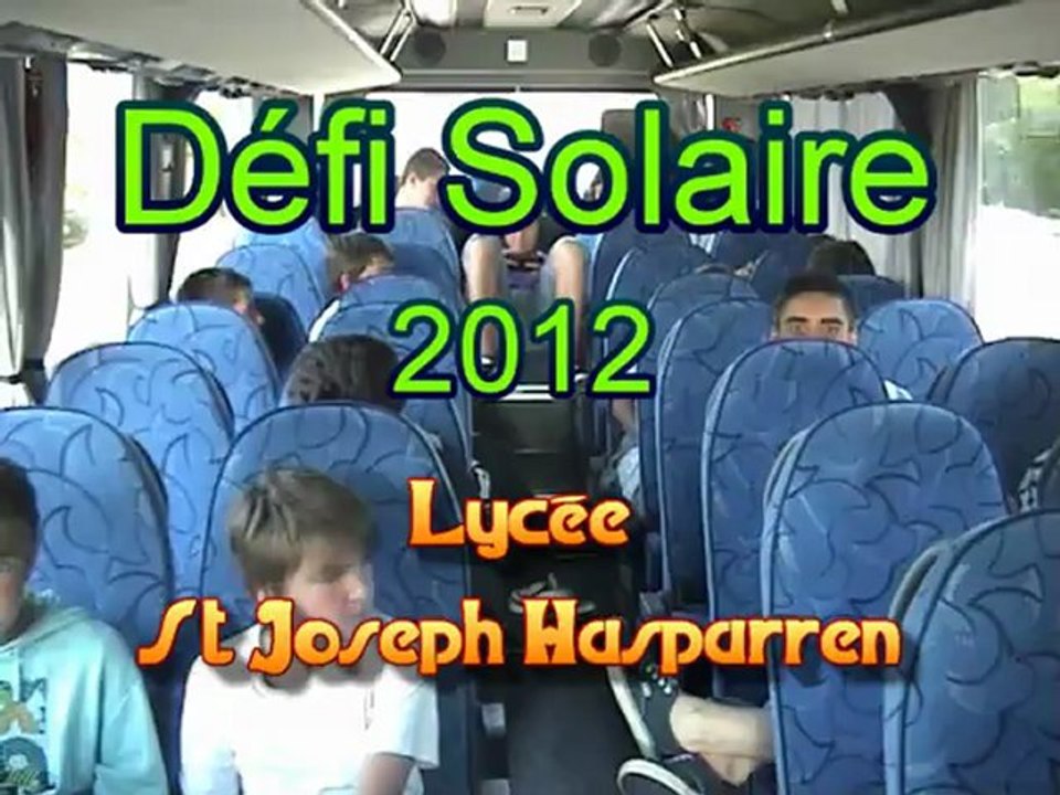 Défi Solaire 2012