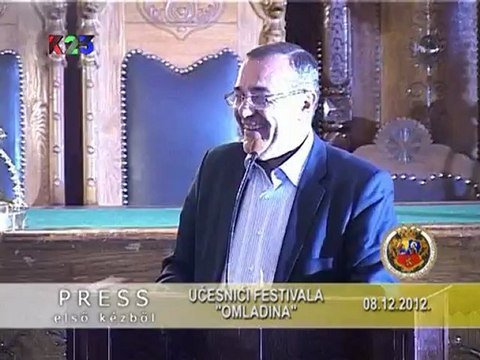 K23TV - Press iz prve ruke - Učesnici festivala Omladina - 8 decembar 2012.