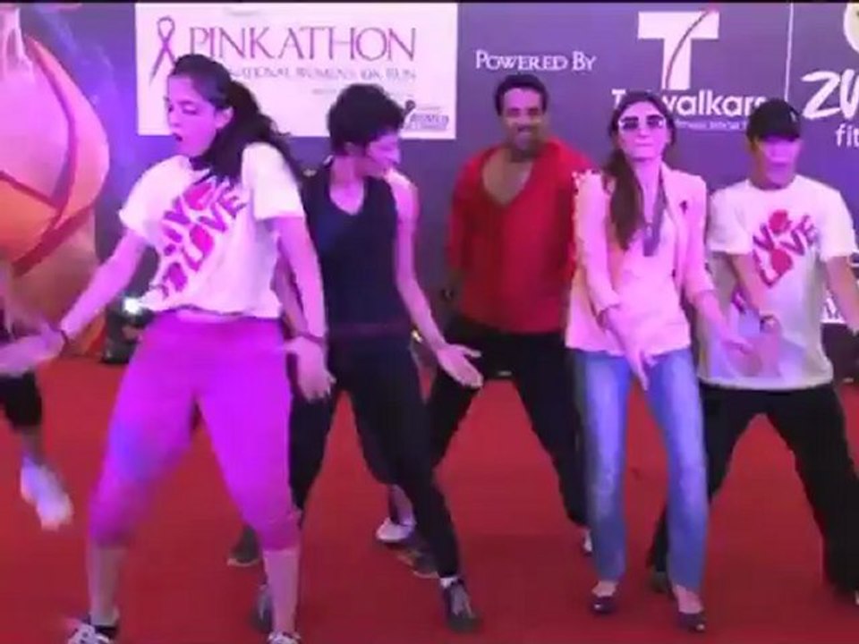 Soha supports Pinkathon