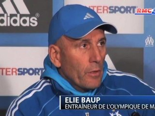 Olympique de Marseille / Baup : "Une explication entre nous tous"