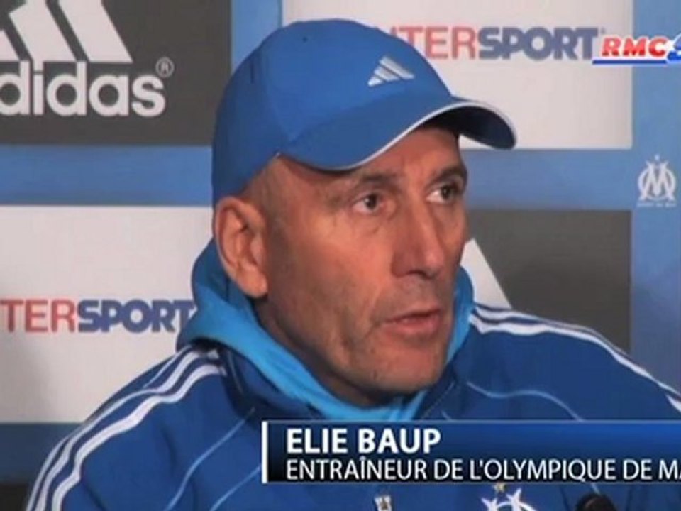 Olympique de Marseille / Baup : "Une explicatio...