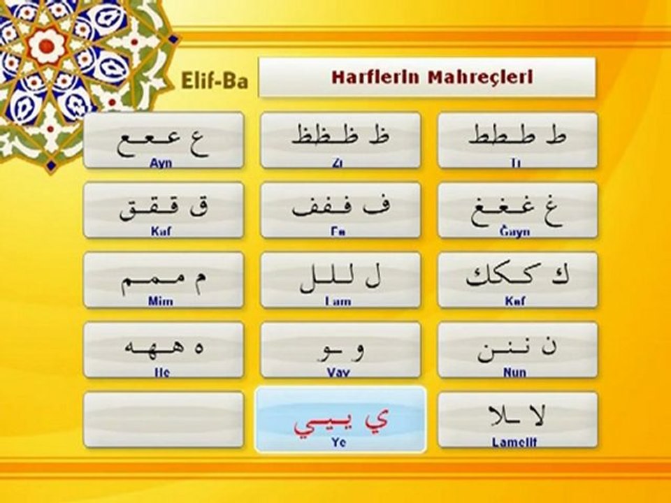 Mahreçler Dersi - İzle Öğren - DuaDenizi.Com