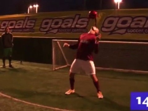 Voici le nouveau record du monde de jongles sur lèvres !