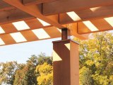 Pergola Bracket Construction at Furman University is Bison Built