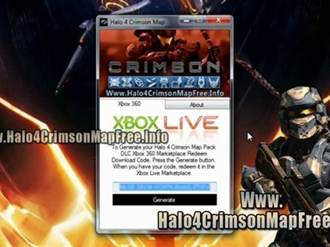 Get Free Halo 4 Crimson Map Pack DLC - Xbox 360