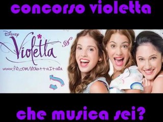 Concorso "Violetta che musica sei?" - Finalista n°1 Melissa