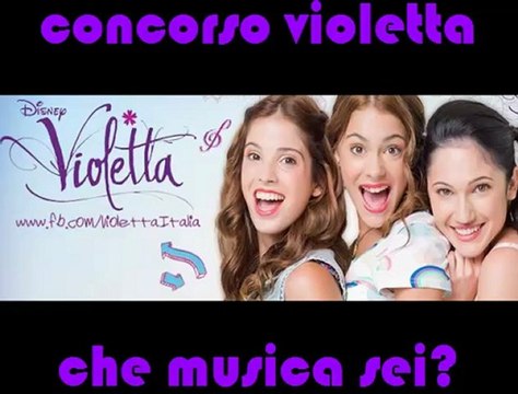 Concorso Violetta che musica sei? - Finalista n°6 Alessia