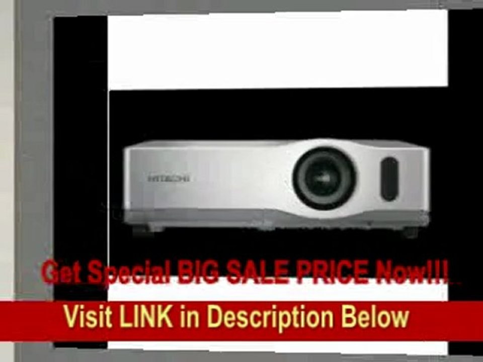 [FOR SALE] Hitachi CP-X301 XGA 2600 Lumens 7.7Lbs 7-Watt Audio Hybrid Filter 3000/4000 Hour Lamp Life 3LCD Projector Included Carry Case