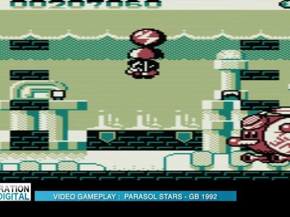 Parasol Stars Game Boy Vidéo Gameplay [1]