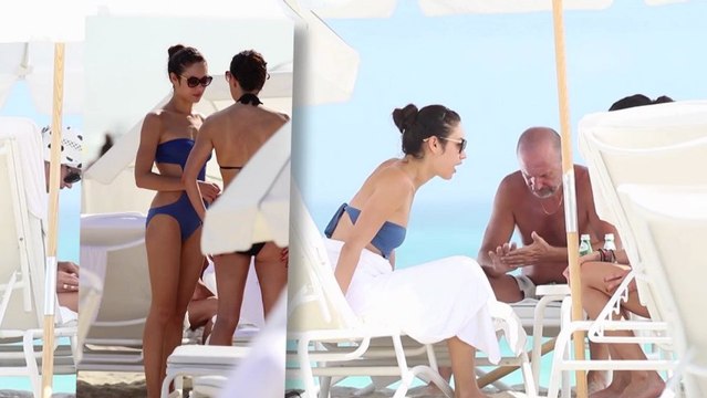 La James Bond Girl Olga Kurylenko dévoile son physique à la plage