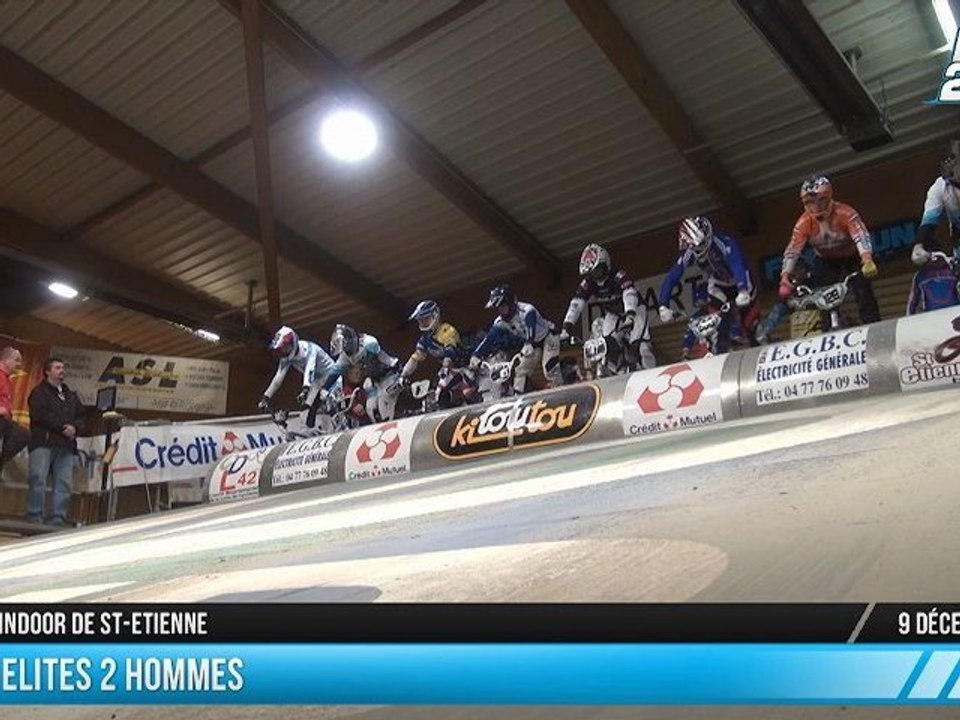Finale Elites 2 Hommes 17e BMX Indoor de St-Etienne 2012
