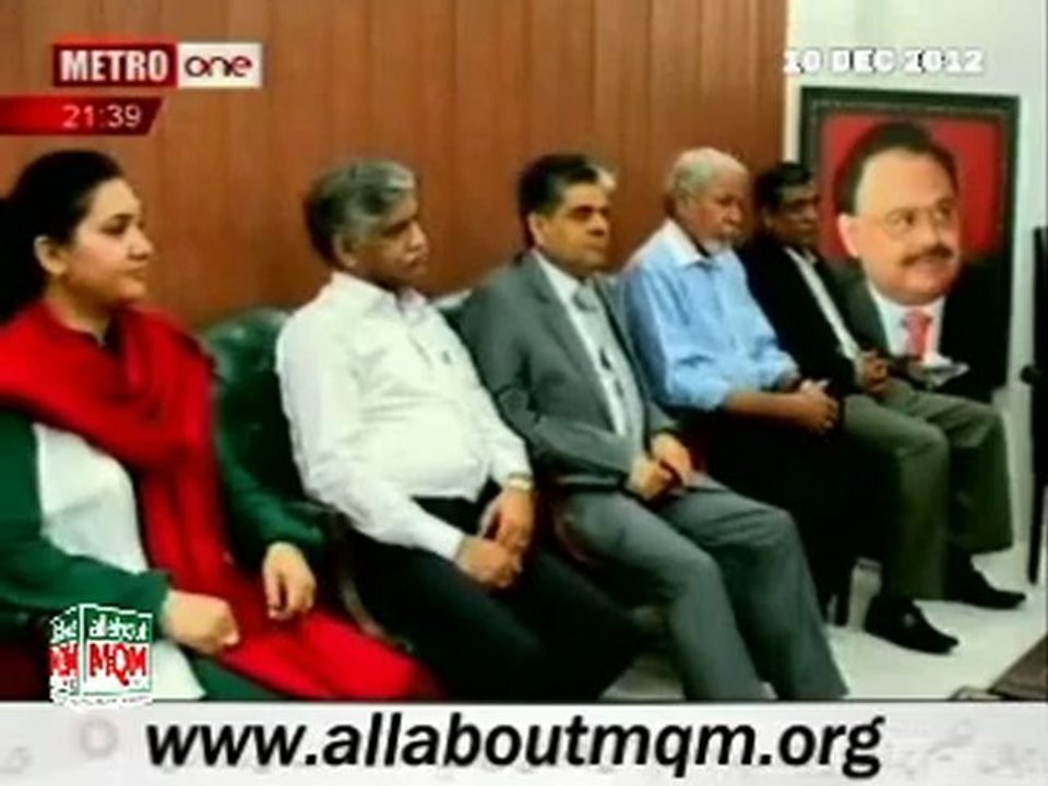 Delegation of Anti Polio Committee headed by Dr Azra Pehijo visits Nine Zero & Meet MQM leaders