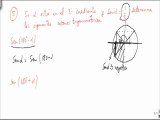 Ejercicios y problemas resueltos de razones trigonométricas problema 5