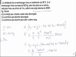 Maquinas electricas determinar la energia y potencia consumida