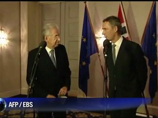 Italie: Pas de risque de "vide" politique dit Monti aux marchés