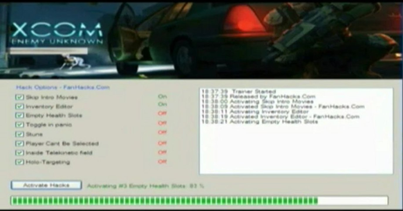 XCOM Enemy Unknown 18 Trainer HACKS DOWNLOAD