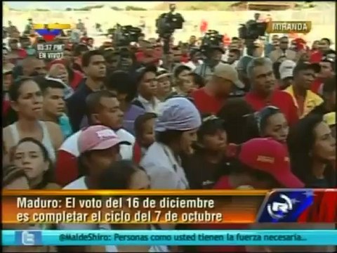 Maduro: Hasta más allá de esta vida vamos a ser leales a Hugo Chávez