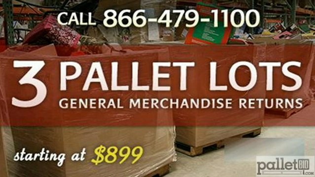 Palletbid.com - Selling Liquidation Merchandise to a Range of Independent sellers