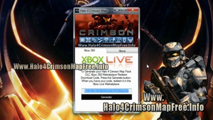 Halo 4 Crimson Map Pack DLC Free Giveaway