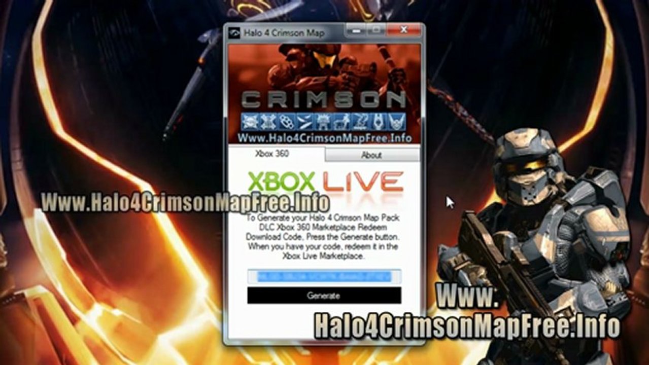 Halo 4 Crimson Map Pack DLC Free Giveaway