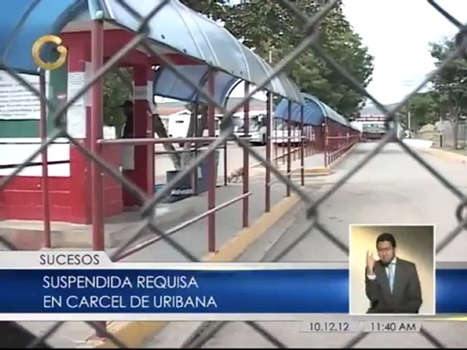 Suspenden hasta nuevo aviso requisa que se realizaría en la cárcel de Uribana