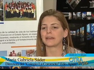Otra Visión: Educación y salud para los niños del colegio "La Coromoto" en Apure
