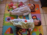 12 décembre 2010 - Arthur (6 mois) et Roxane (7 mois)