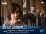 Marie-Arlette Carlotti ouvre la conférence nationale contre la pauvreté et pour la l'inclusion sociale