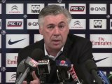 16e journée - Ancelotti : ''Le mercato du PSG est terminé''