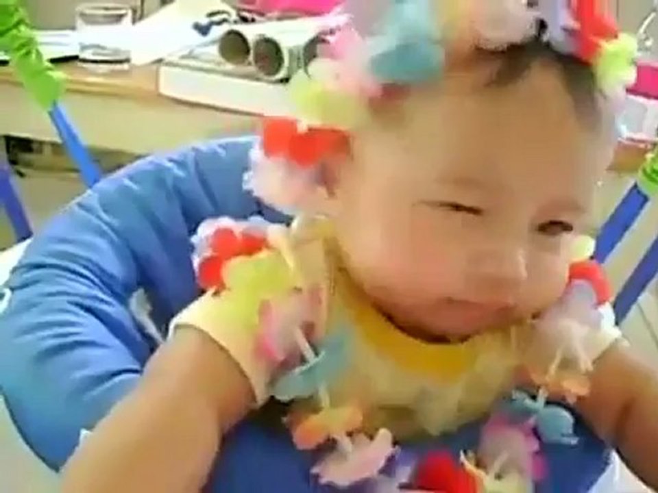Babies eating lemons for the first time