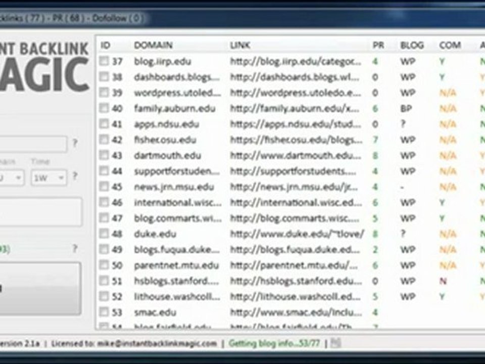 Backlink Free