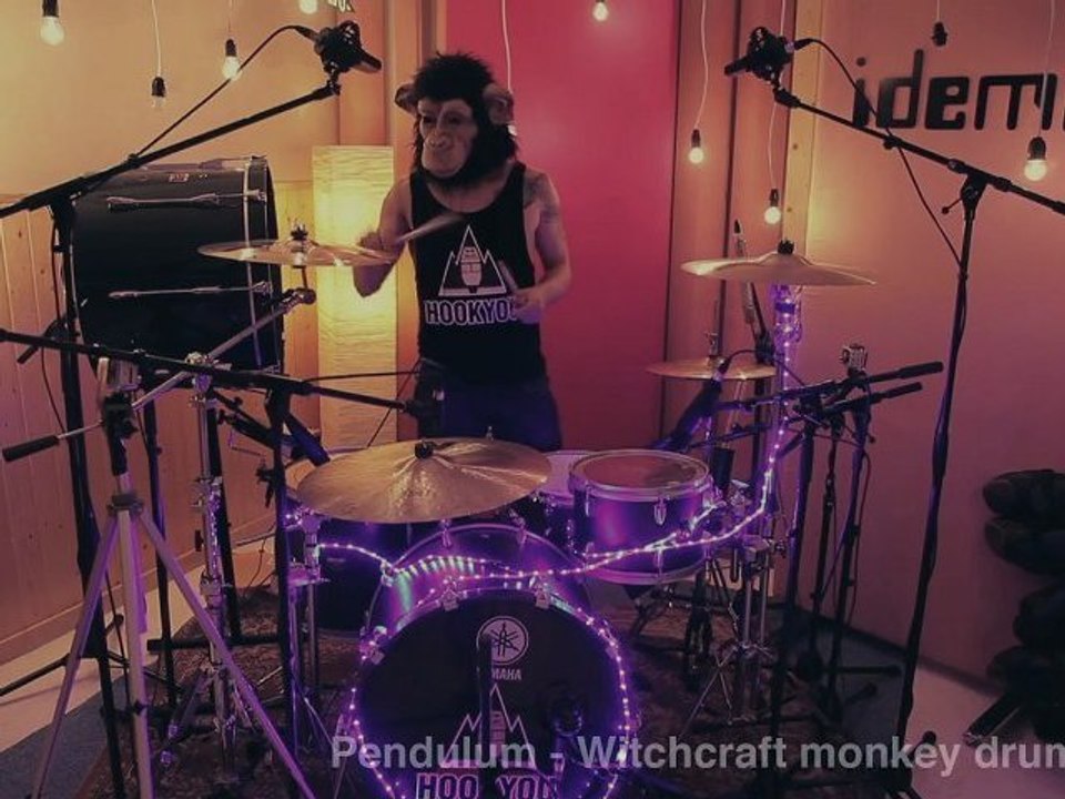 Pendulum - Witchcraft - Deivhook ("Monkey" Drum Cover)