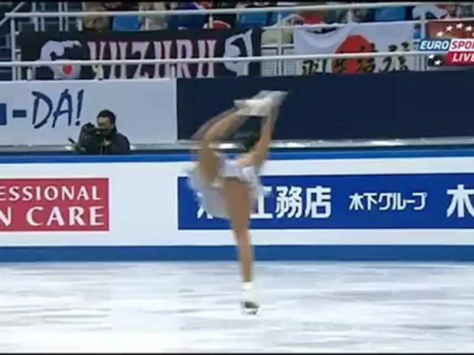 真央　GPF　FS　ステップレベル４