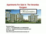 Apartments For Sale In The Verandas Gurgaon Call @ 9599363363