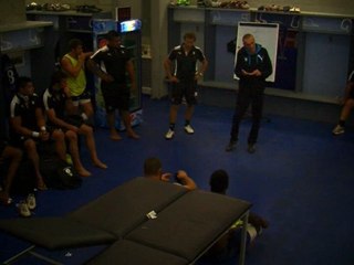 4e jour du calendrier de l'avent : Eric Béchu dans les vestiaires