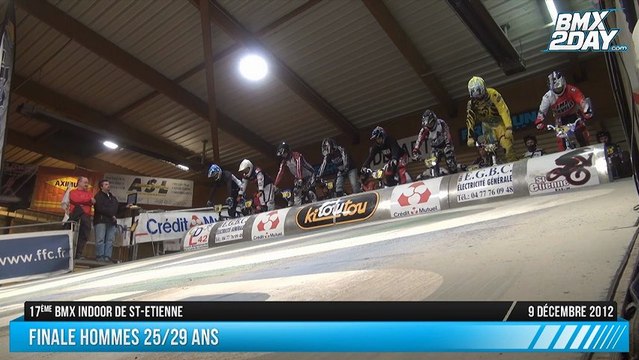 Finale Hommes 25-29 17e BMX Indoor de St-Etienne 2012