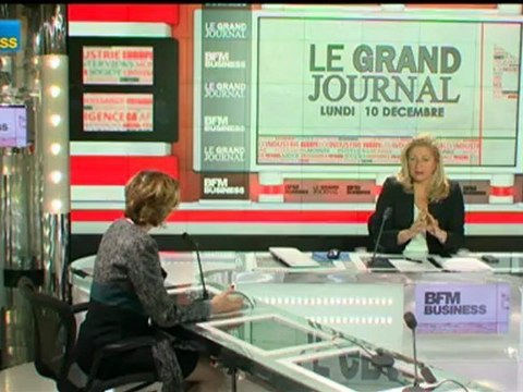 10/12 BFM : Le Grand Journal d’Hedwige Chevrillon - Henri Giscard d'Estaing et Nicole Bricq 4/4