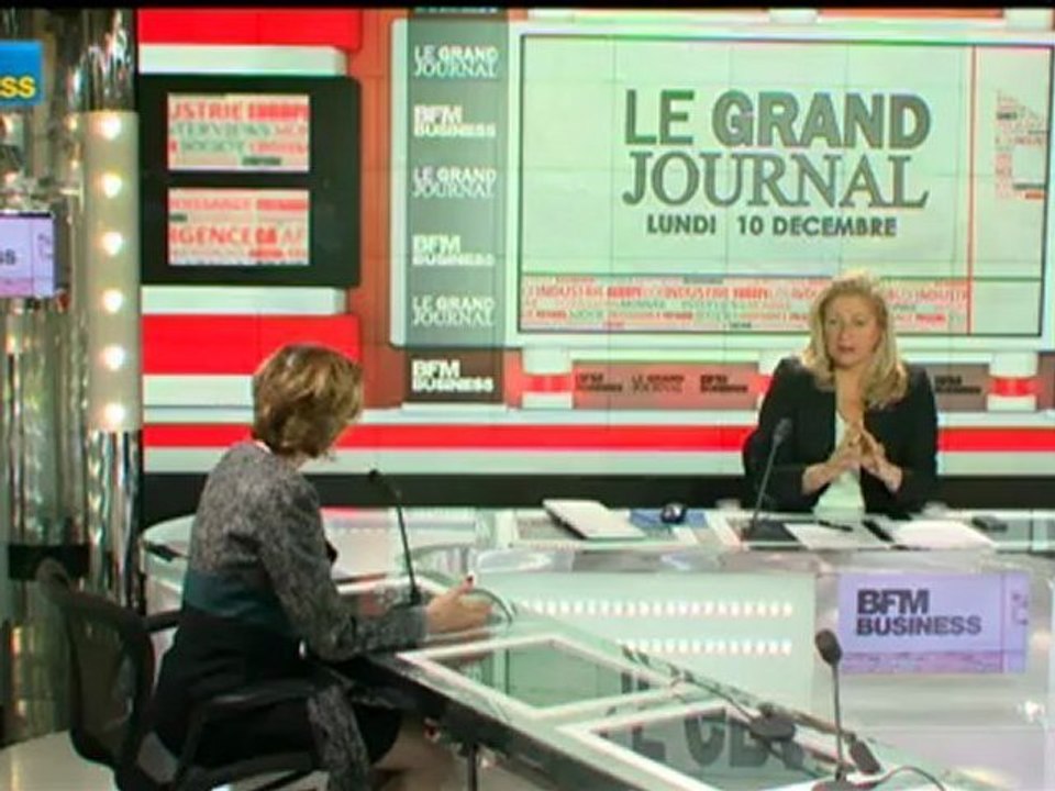 10/12 BFM : Le Grand Journal d’Hedwige Chevrillon - Henri Giscard d'Estaing et Nicole Bricq 4/4