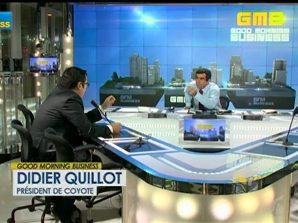 11/12 BFM : Good Morning Business - Didier Quillot, Président de Coyote