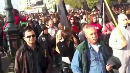 ΠΟΡΕΙΑ ΣΤΗΝ ΘΕΣΣΑΛΟΝΙΚΗ ΕΝΑΝΤΙΑ ΣΤΑ ΜΕΤΑΛΛΕΙΑ ΧΡΥΣΟΥ