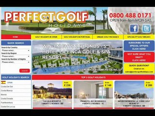 Perfect Golf Holidays